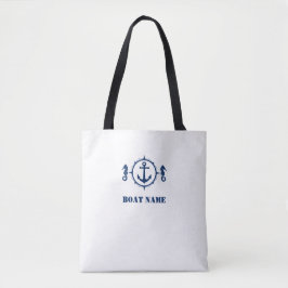 Ihr Bootname Tasche Seepferd Anchor sh0d