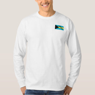 Ihr Boots-Name mit der Bahamas-Flagge und einem T-Shirt