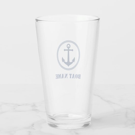 Ihr Bootsname Marinebauer Glas (Rückseite)