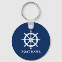 Ihr Bootsname mit Schiffsradlenker