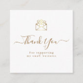 Ihr Branding und Ihr Logo Vielen Dank Begleitkarte (Vorderseite)