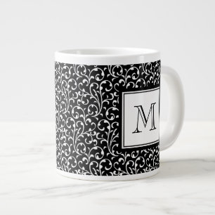 Ihr Brief. Kundenspezifisches Monogramm. Jumbo-Tasse