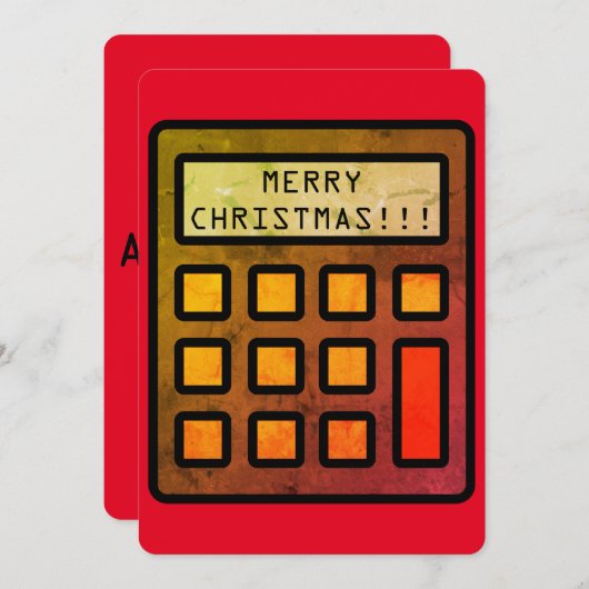 Ihr Buchhalter wünscht Ihnen ... Frohe Weihnachten (Vorne/Hinten)