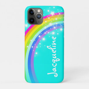 Ihr Buchstaberegenbogenaqua-iPod-Kasten des Namens Case-Mate iPhone Hülle