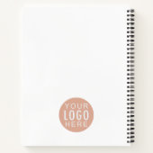 Ihr Büro für Firmenlogo Mitarbeiter individuell Notizblock (Rückseite)