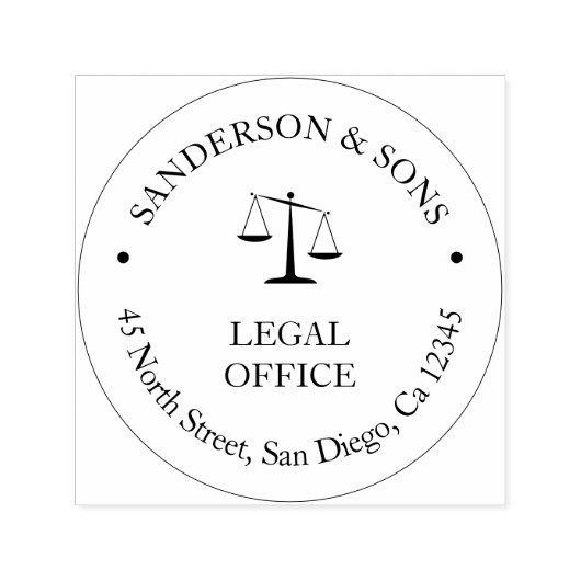 Ihr Büro Logo Rechtsanwalt Anwaltsbüro Permastempel (Design)