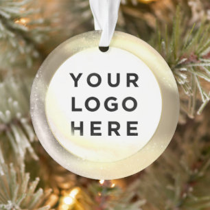 Ihr Business-Logo Ornament