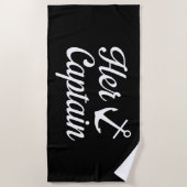 Ihr Captain Strandtuch (Vorderseite)