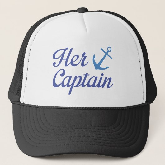 Ihr Captain Truckerkappe (Vorderseite)