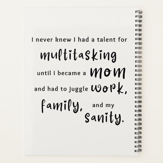 Ihr Chaos-Koordinator-Planer - Name individuell an Planer (Rückseite)