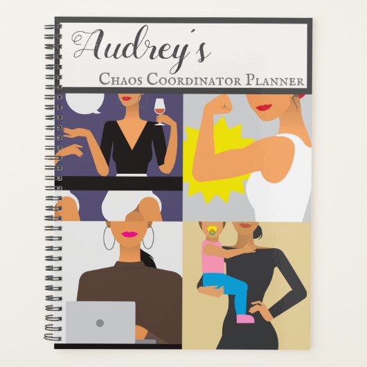 Ihr Chaos-Koordinator-Planer - Name individuell an Planer (Vorderseite)