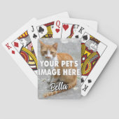 Ihr Chat-Foto Spielkarten (Rückseite)