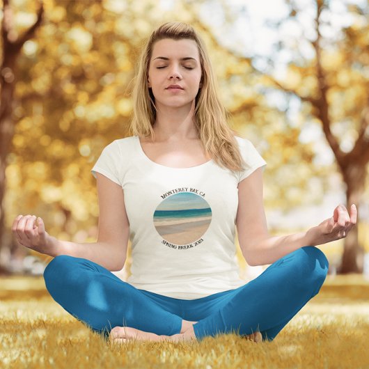 Ihr Circle Foto modernisiert alle Caps Text T-Shirt