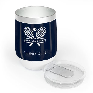 Ihr Club Name Tennis Spieler Navy Blue Custom