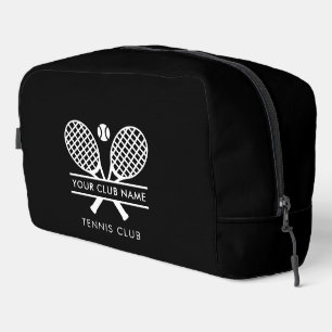 Ihr Club Name Tennis Team Spieler Swak Black Waschbeutel