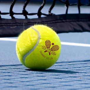 Ihr Clubname Tennis Team Trainer individuell Tennisbälle