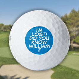 Ihr Comic für den Nachrichtenspass Golfball