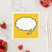 Ihr Comic für Werbebotschaften - Buchen Sie jetzt  Serviette (Beispiel)