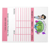 Ihr Crafty Invoice Notepad Notizblock (Vorderseite)