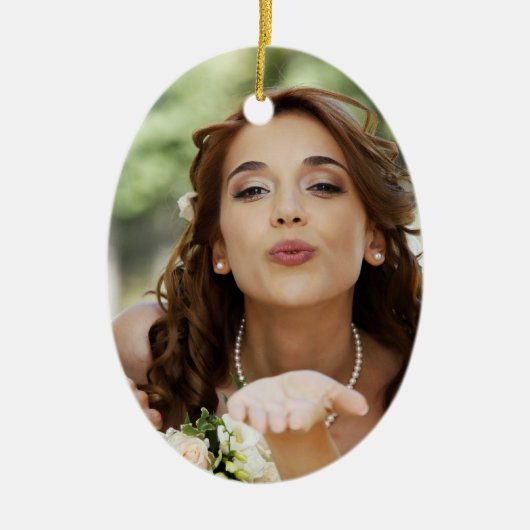 Ihr Creation-Foto Keramik Ornament (Vorne)