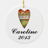 Ihr Creation-Foto Keramikornament (Hinten)