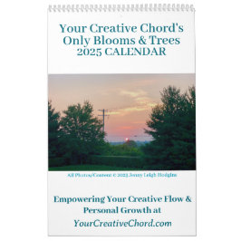 Ihr Creative Chord 2025 nur Blooms & Trees Kalender