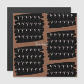 Ihr Dance-Magnet Magnetkarte (Vorne/Hinten)