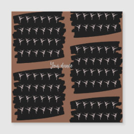 Ihr Dance-Magnet Magnetkarte