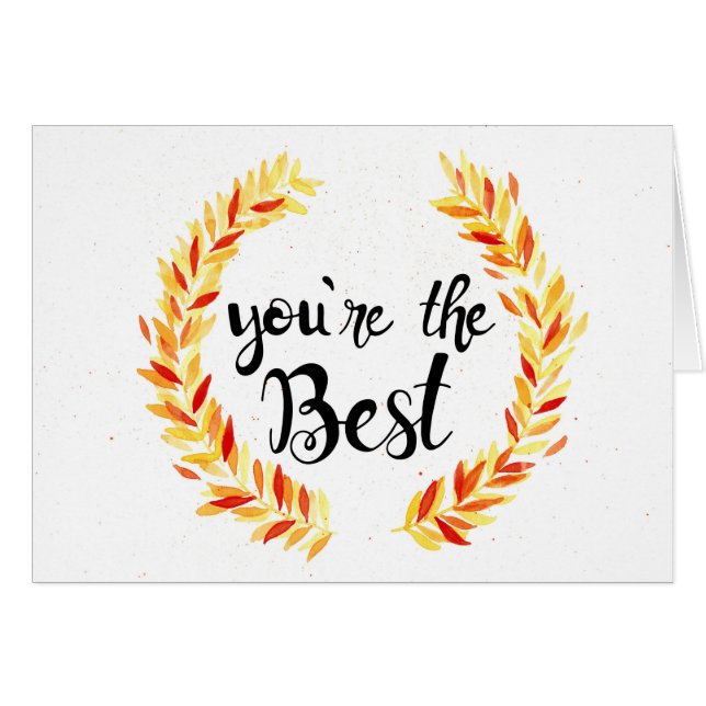 Ihr das Beste (Vorderseite (Horizontal))