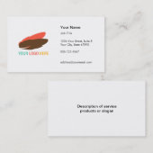 Ihr des Logos modernes kundenspezifisches Visitenkarte (Vorne/Hinten)