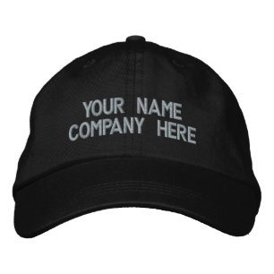 Ihr Design benutzerdefinierten Text, der mit Baseb Bestickte Baseballkappe