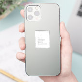 Ihr Design hier Aufkleber (Telefon)
