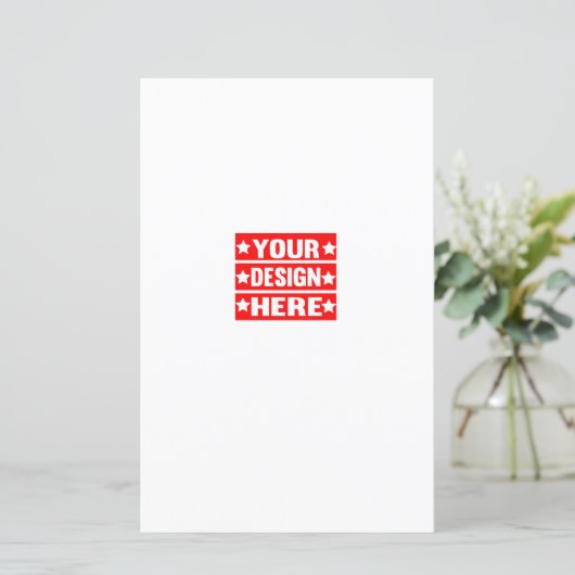 Ihr Design hier benutzerdefinierte Rezept-Karte (Stehend Vorderseite)