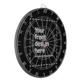 Ihr Design hier Dartscheibe (Vorderseite Links)