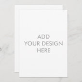 Ihr Design hier Einladung (Vorne/Hinten)