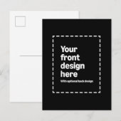 Ihr Design hier Einladungspostkarte (Vorne/Hinten)