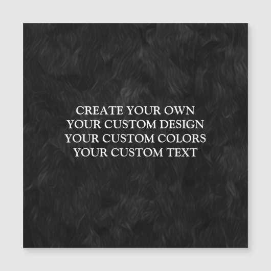 Ihr Design hier - Erstellen Sie Ihre eigene Magnet (Vorderseite)