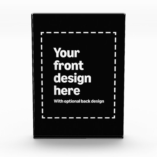 Ihr Design hier Fotoblock (Vorderseite)