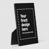 Ihr Design hier Fotoplatte (Seite)