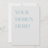 Ihr Design hier - für Ihr individuelles Design Einladung (Vorderseite)