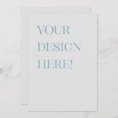 Ihr Design hier - für Ihr individuelles Design Einladung (Vorne/Hinten)