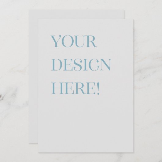 Ihr Design hier - für Ihr individuelles Design Einladung (Vorne/Hinten)