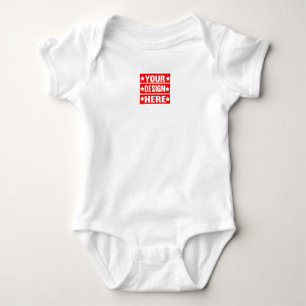 Ihr Design hier individuell Baby Strampler