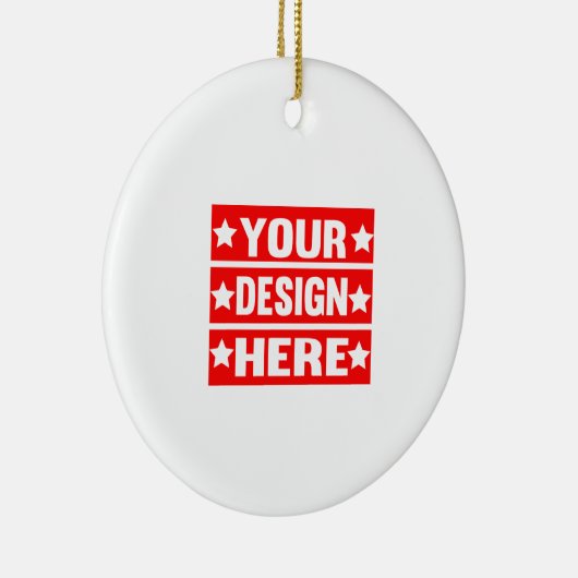 Ihr Design hier individuell Keramik Ornament (Rechts)