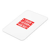 Ihr Design hier individuell Magnet (Linke Seite)