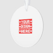 Ihr Design hier individuell Ornament (Vorderseite)