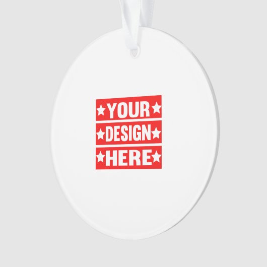 Ihr Design hier individuell Ornament (Vorderseite)
