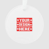 Ihr Design hier individuell Ornament (Vorderseite)