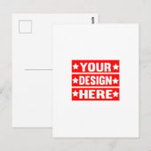 Ihr Design hier individuell Postkarte (Vorne/Hinten)