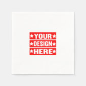 Ihr Design hier individuell Serviette (Vorderseite)